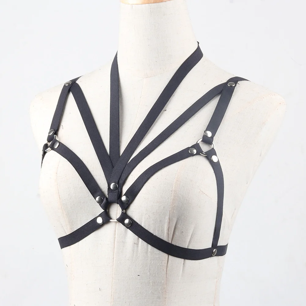 Новинка 2017 года Пастельная Готическая клетка бандажный пояс бюстгальтер 90 е