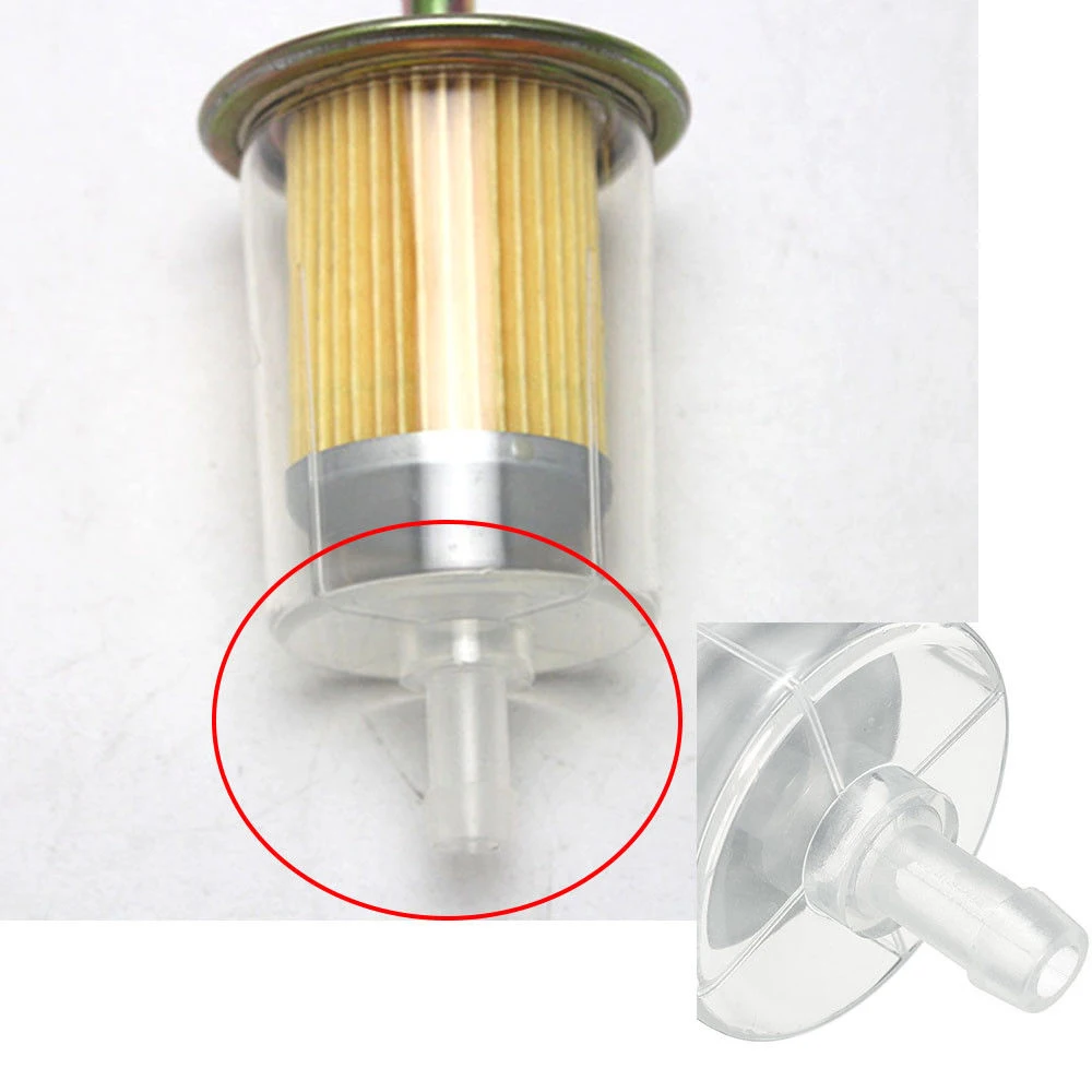 

Universal Motorcycle Dirt Quad Bike Inline Gas Petrol Fuel Filter 8mm 3/8" Pipe