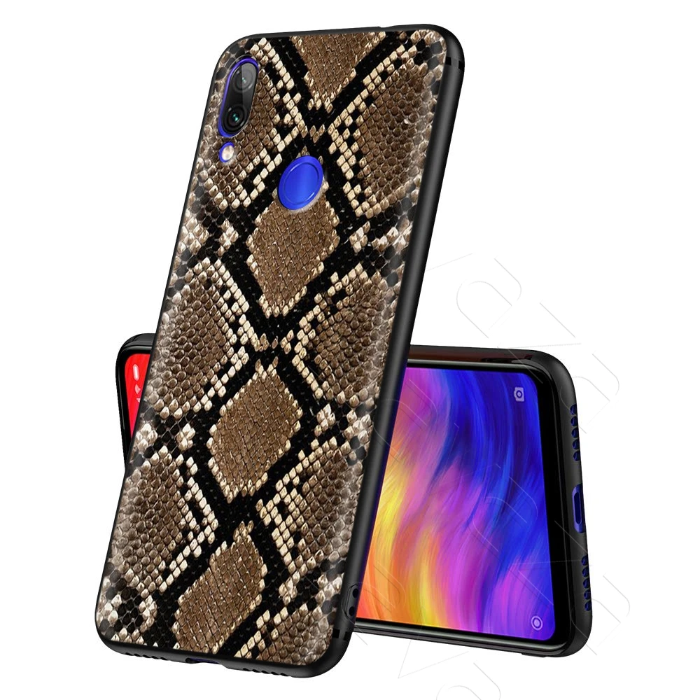 Чехол со змеиным рисунком для Xiaomi Redmi Note 8 9 S K30 Pro MAX 3 6 SE A1 A2 A3 10 Lite Plus 8A F1 |