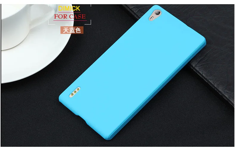 Ультратонкий матовый чехол для мобильного телефона Huawei Ascend P7 жесткий