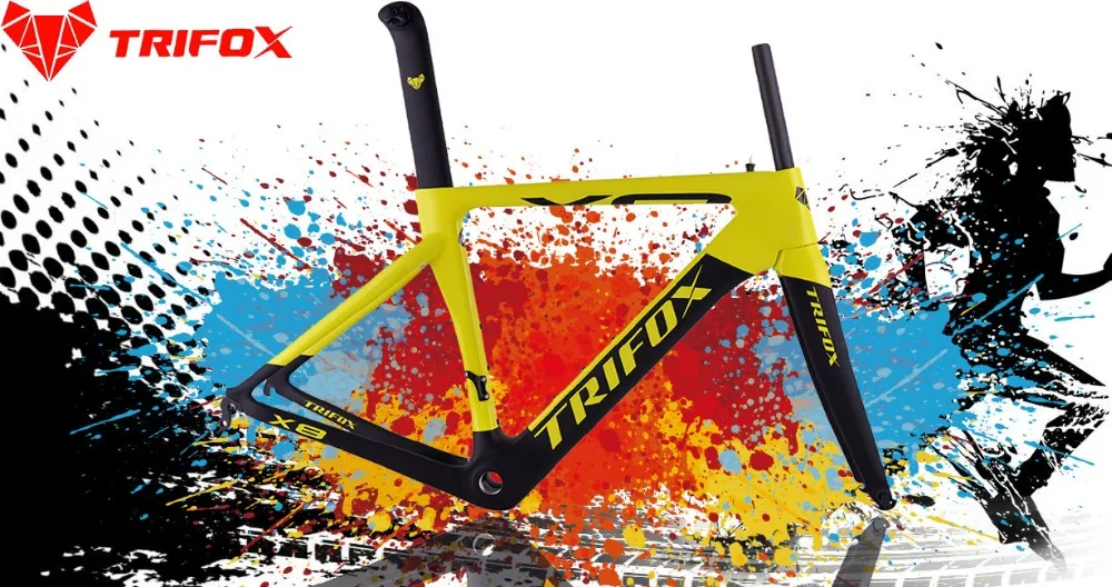 Карбоновая mtb шоссейная рама велосипеда T1000 UD дешевая TRIFOX для велосипеда из углерода из Китая рама для горного велосипеда 29er 48 51 54 56 велосипедная карбоновая рама