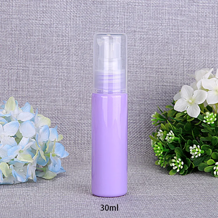 

50x30ml Emulsion Shampoo Sub Bottle Macaron Mini Empty Candy Plastic Travel Set Lotion Refillable Bottle Cosmetic Packaging