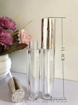 5 мл 20pcs50pcs пустой пластиковый косметический блеск для губ трубка, DIY высокий класс контейнер для губной помады, Новое поступление высококачественный блеск для губ бутылочка