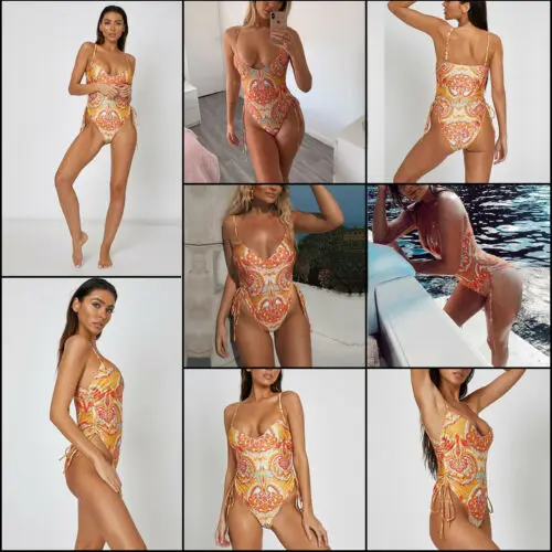 Fashion Leopard Bikini Set Push-up Bra Swimsuit Sexy Swimwear Triangle Beachwear Swimming Costume 2019 Summer New Women | Спорт и