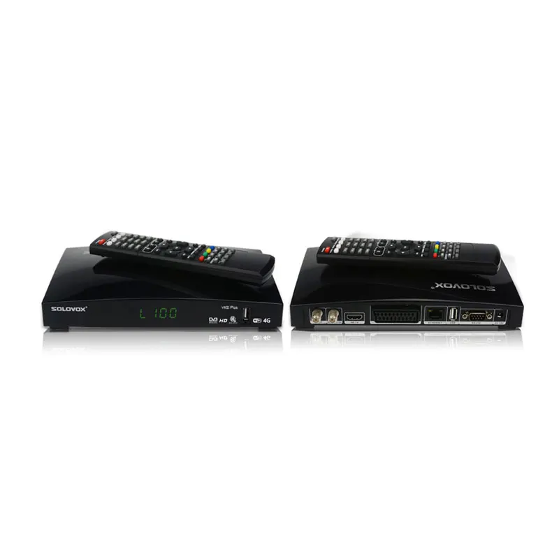 Спутниковый ТВ приемник solovox V8S плюс DVB-S2 цифровой поддержки Испания cccam линии NEWCAMD USB Wi-Fi 4 K Youtube спутниковый ресивер