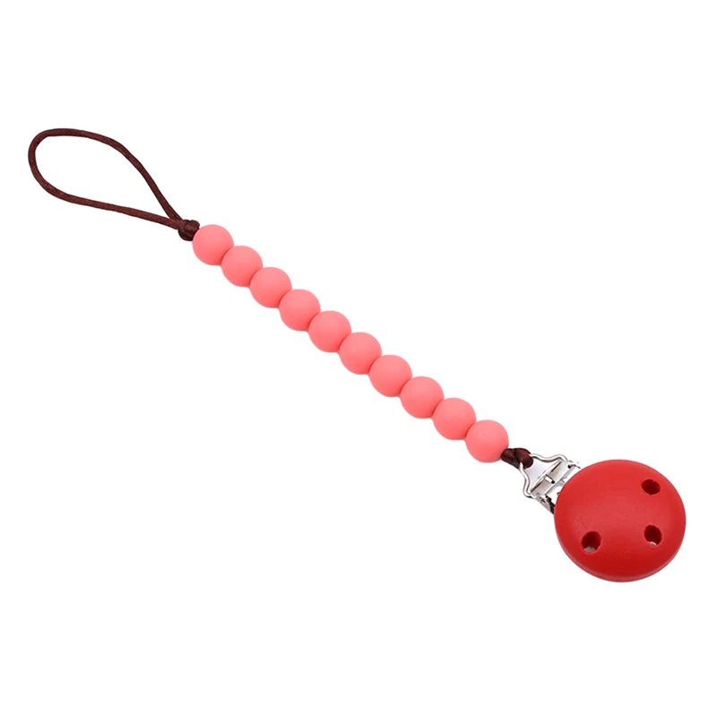 Деревянные зажимы для пустышки нетоксичные держатель детской Прорезыватель