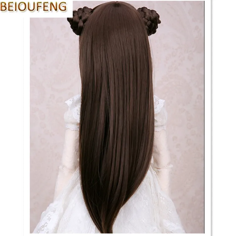 Парики для кукол BEIOUFENG 1/3 1/4 1/6 Bjd Sd длинные прямые парики из высокотемпературной