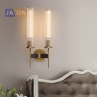 e14 led retro american copper glass classic led lamp led light wall lamp wall light wall sconce for store foyer bedroom