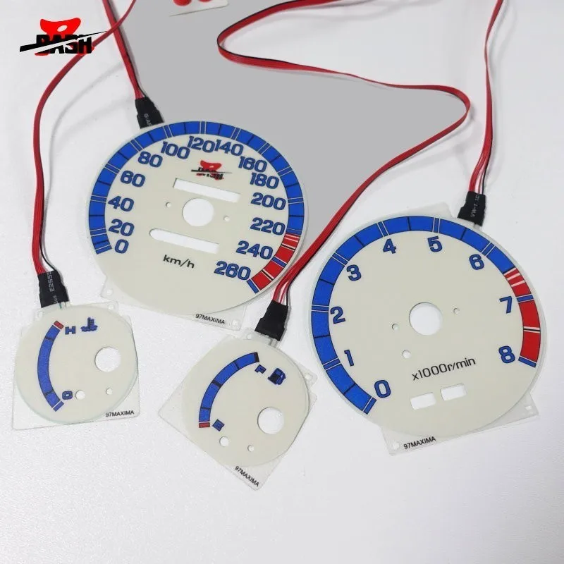 Измеритель свечения DASH EL для Maxima A32 1995 1999 2 stage Reverse Glow White face Blue Lighting|Спидометры| |