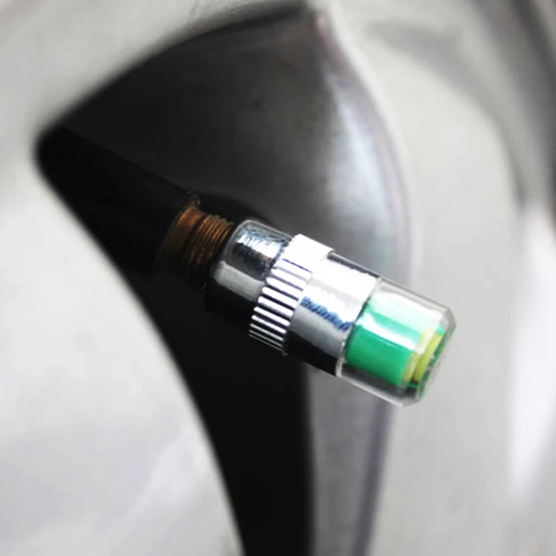 Tire Pressure Detecting Cap Visible Alarm Monitor Indicator Car Accessories for Mazda 2 3 5 6 CX5 CX7 CX9 Atenza Axela Skoda Byd |