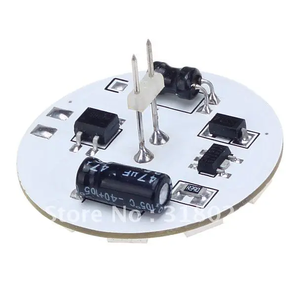 Светодиодная круглая плата G4 SMD 5050 15 светодиодов широкое напряжение