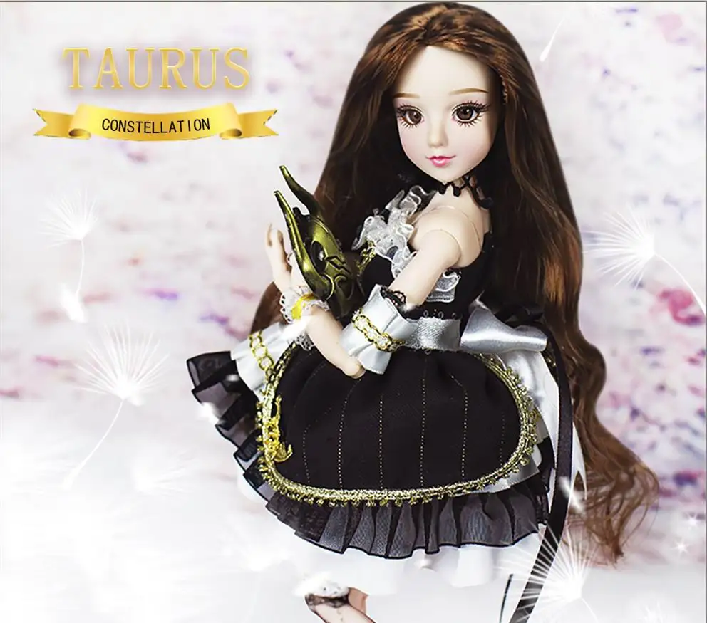 BJD Blyth кукла mm девочка созвездия серия 35 см шарнирное тело куклы имя Телец
