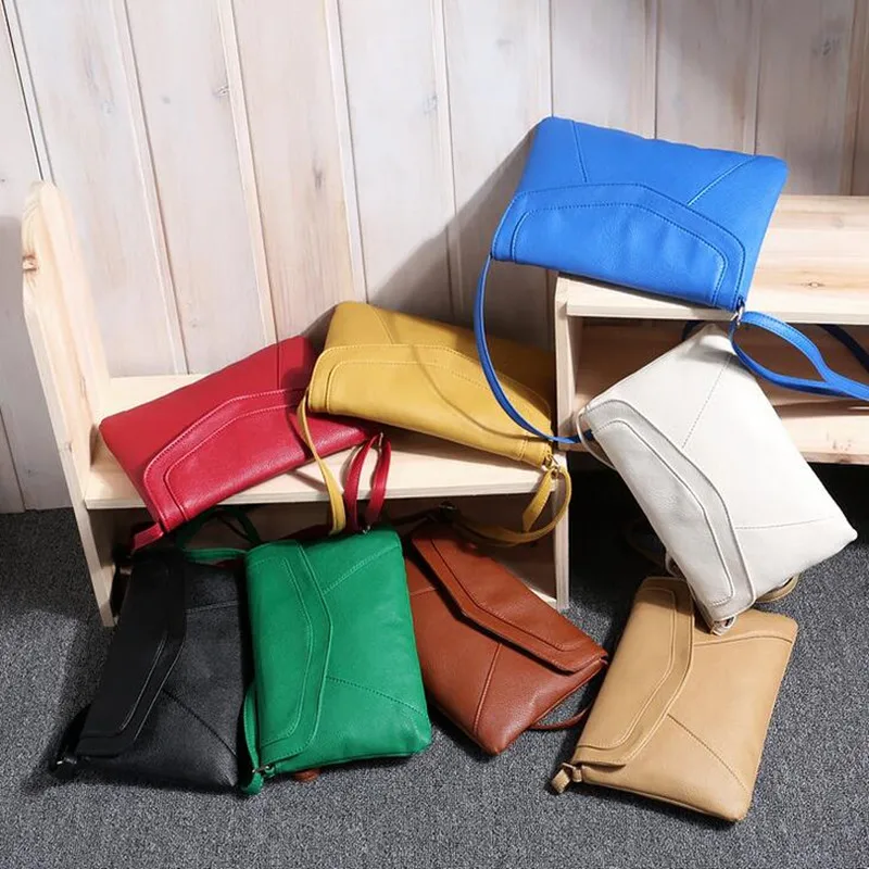 Модная летняя сумка через плечо ярких цветов для девочек женская конверт на