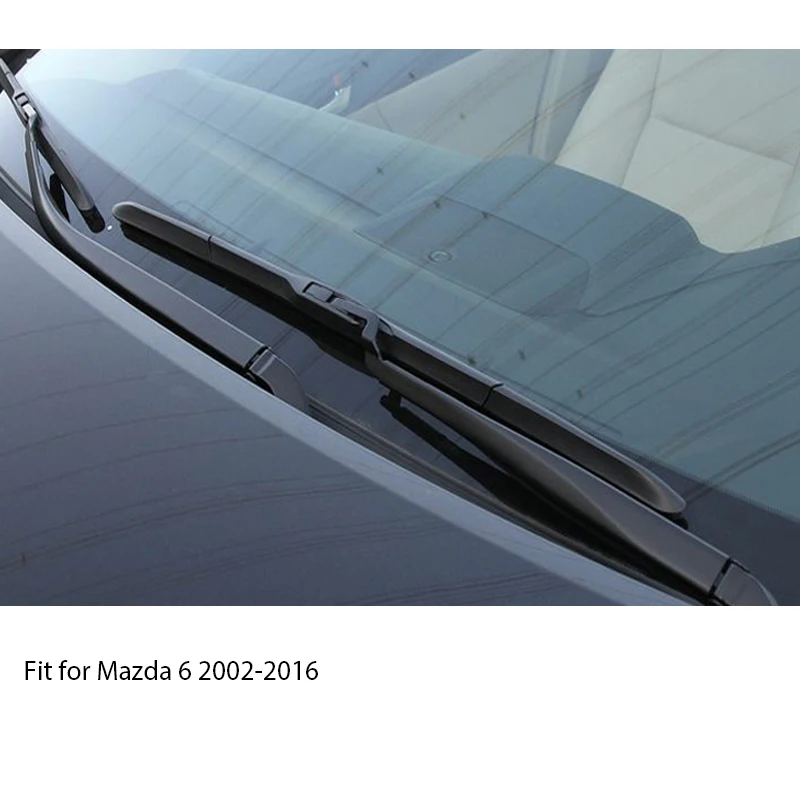 Atreus 2pcs High Quality Long Life Rubber Front Wiper Blades For Mazda 6 2002-2016 Windscreen Original Accessories | Автомобили и