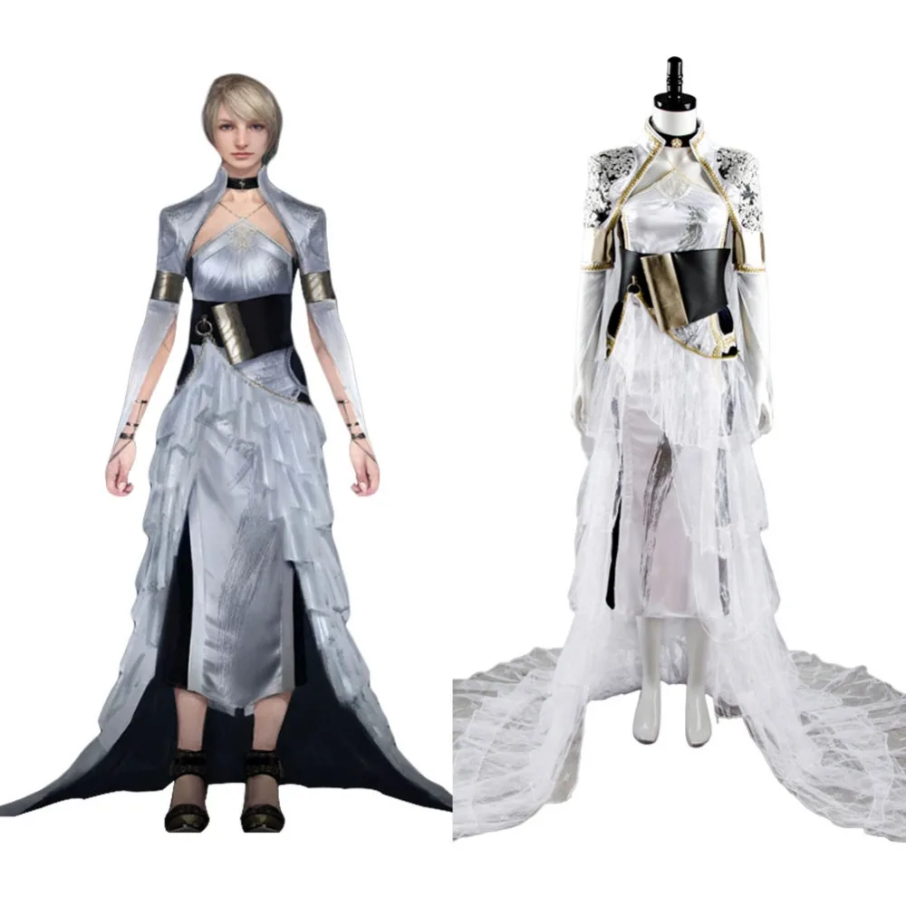 Платье для косплея окончательной фантазии XV Lunafreya Nox Fleuret костюмы FF15 женские