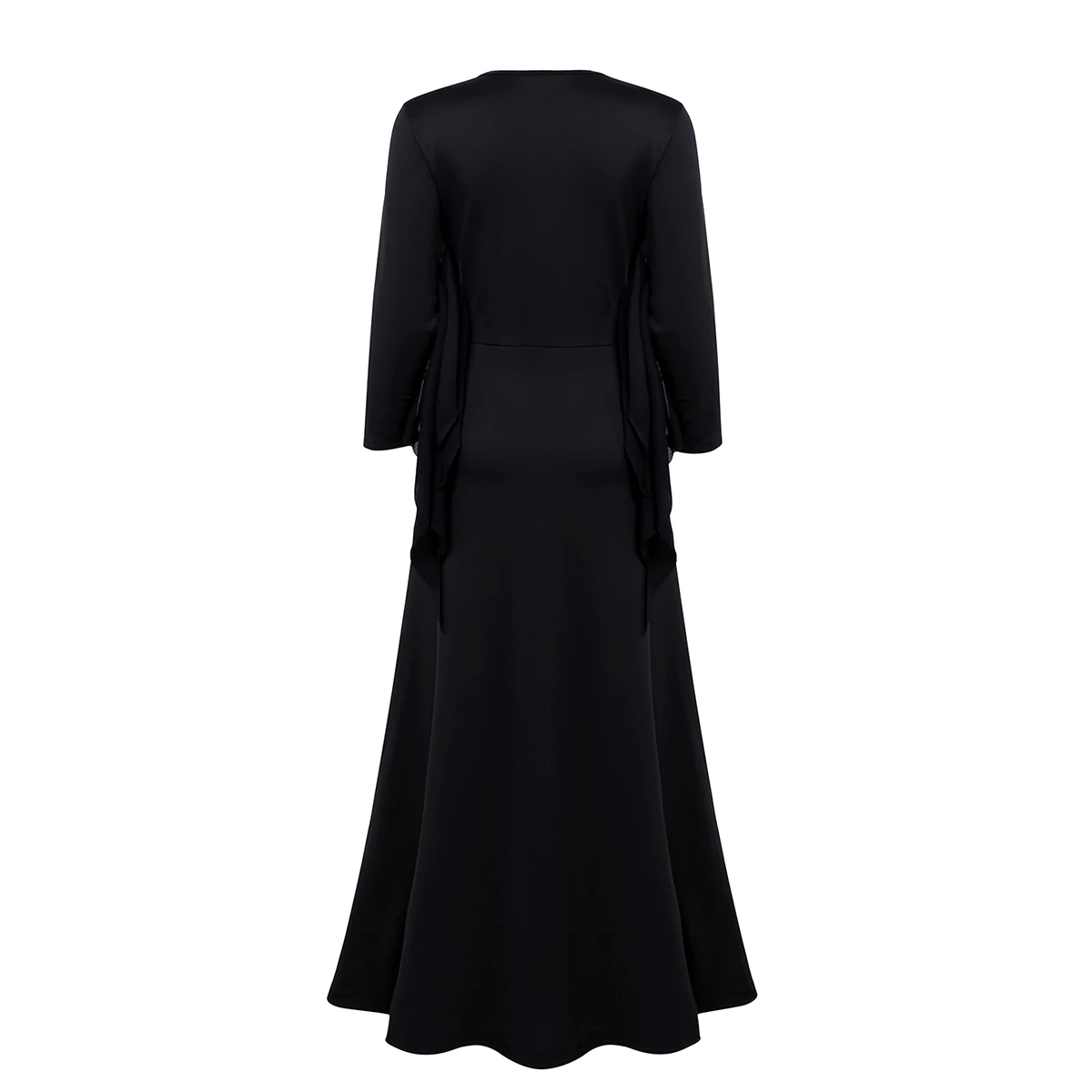 Женские взрослые нечестивые ведьмы косплей костюмы на Хэллоуин скелет шнуровка