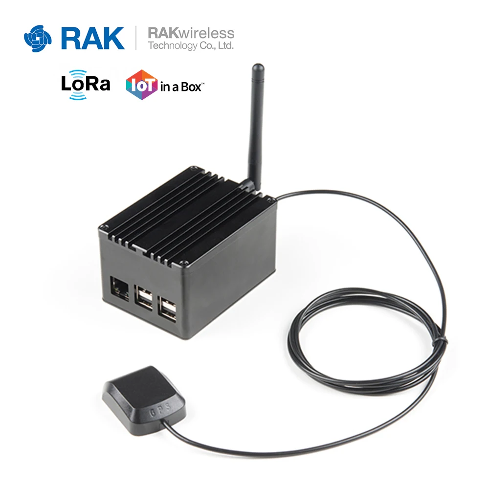 Пилот шлюз IoT Lora устройства Raspberry Pi3B SX1301 чип RAK831 LoRaWan шлюзовой модуль с gps