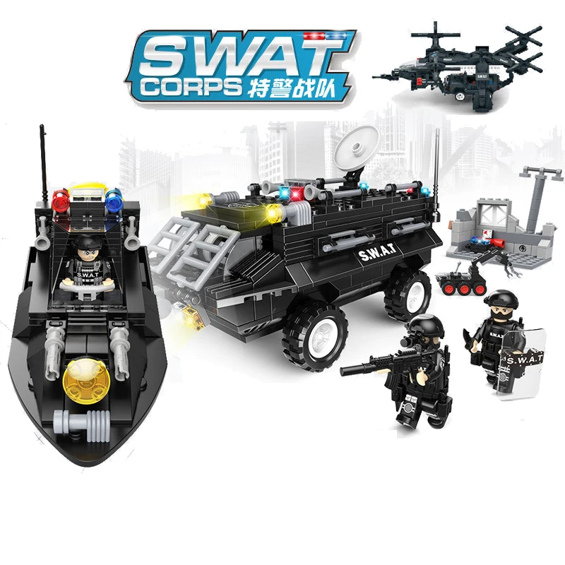 516 шт. детские строительные блоки игрушка Совместимость с legoingly city специальная