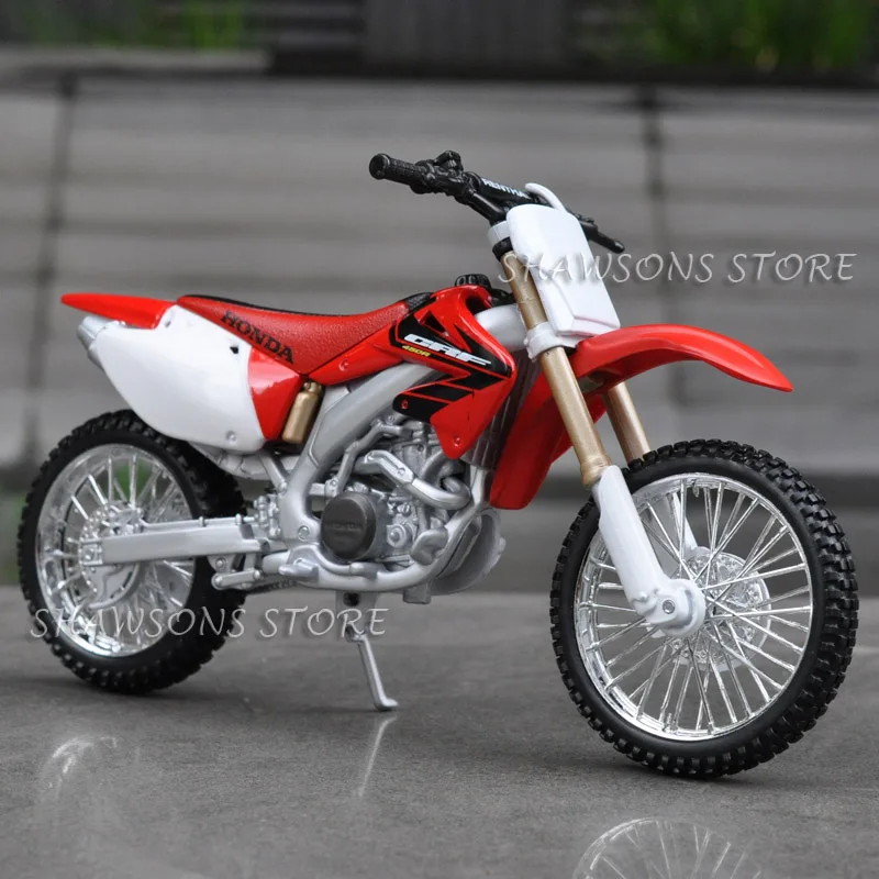Литье под давлением модель игрушки MAISTO 1:12 HONDA CRF 450R Байк миниатюрная копия мотоцикла