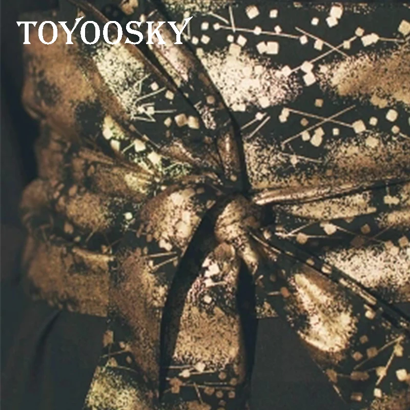 Женский широкий ремень кимоно TOYOOSKY Роскошный дизайнерский в японском стиле