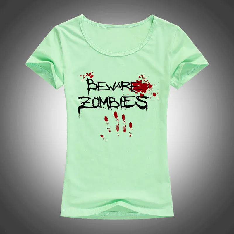 Blood color hand print fashion printing T-shirt women's 2019 summer short-sleeved cotton quality ladies casual Harajuku | Женская