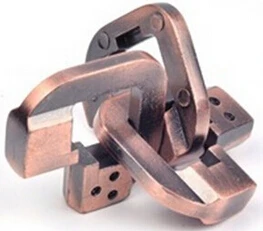 

Classic Metal Brain Teaser Chain Puzzles Game