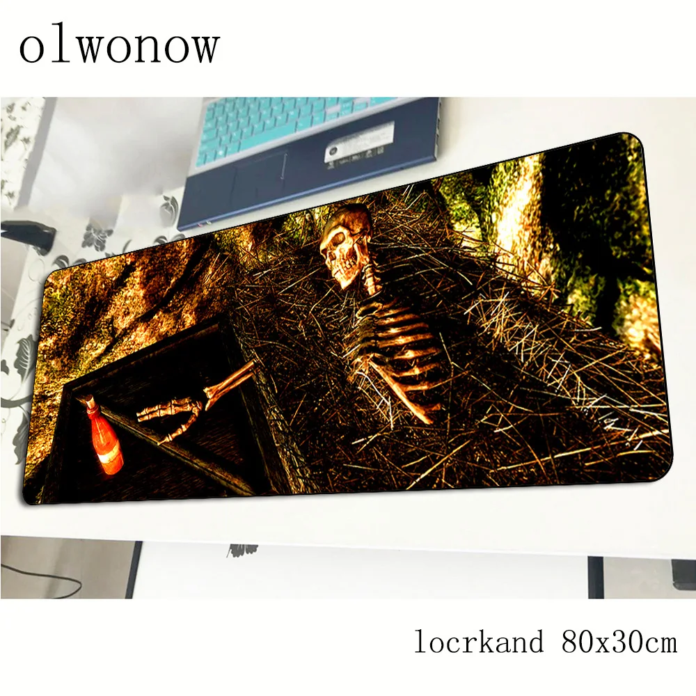 Skyrim коврик для мыши 80x30 см рождественские подарки игровой большой геймер лучший