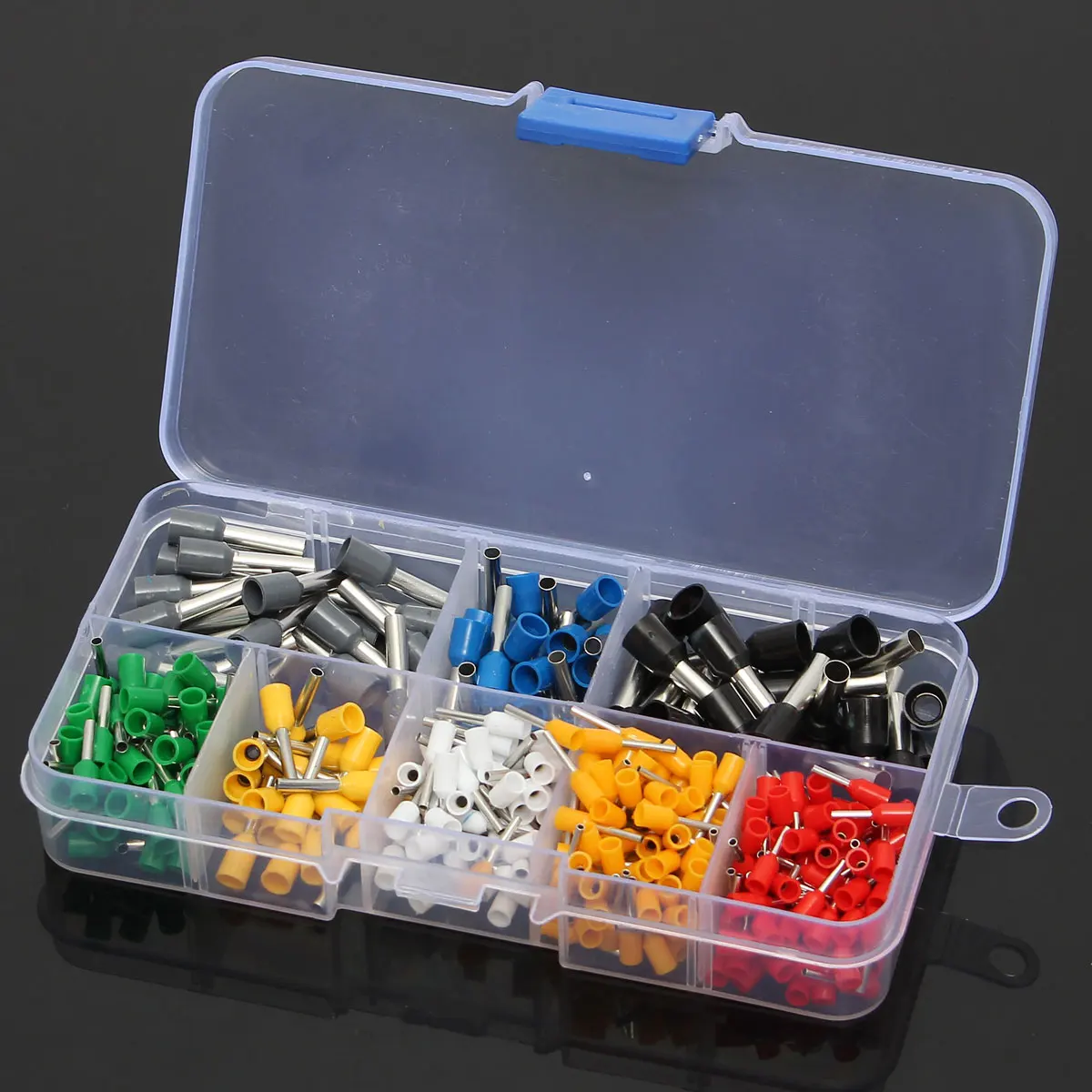 Набор наконечников для проводов 400 шт./компл. медный обжимной соединитель