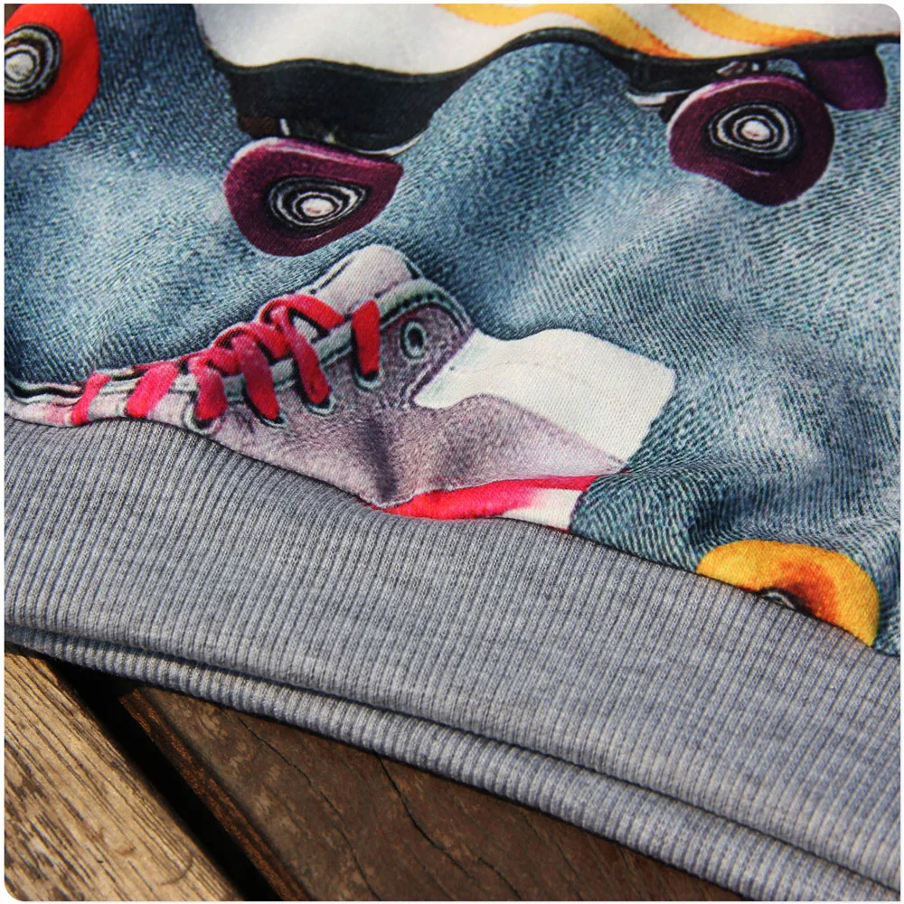 Комплект одежды для девочек и мальчиков модный красивый изысканный комплект