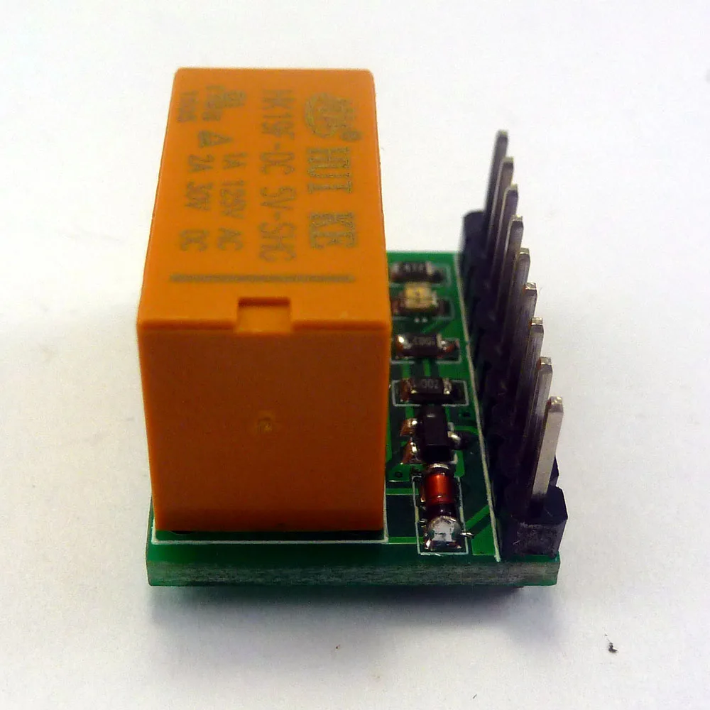 DR21C01 * 4 шт. супер маленький DC 12 В DPDT релейная плата модуль HK19F печатная для стерео
