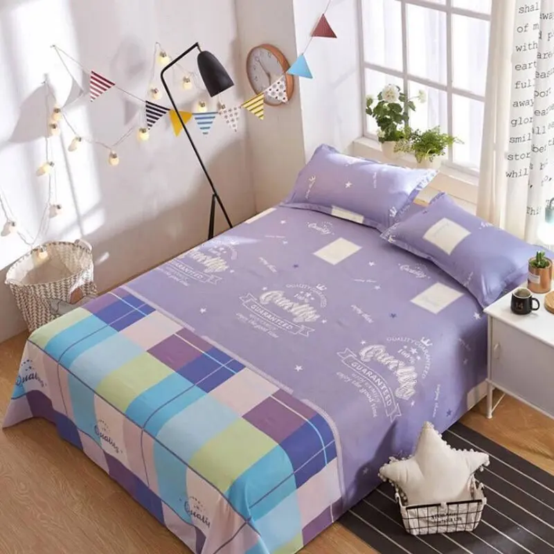 Простыня для постельного белья домашний текстиль с цветочным принтом простыни