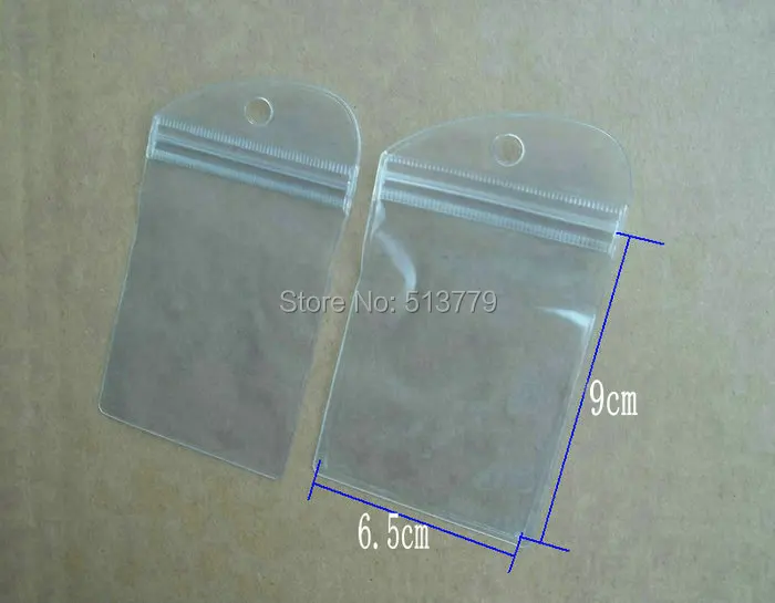 100 шт./лот водонепроницаемый прозрачный самозакрывающийся пластиковый пакет на