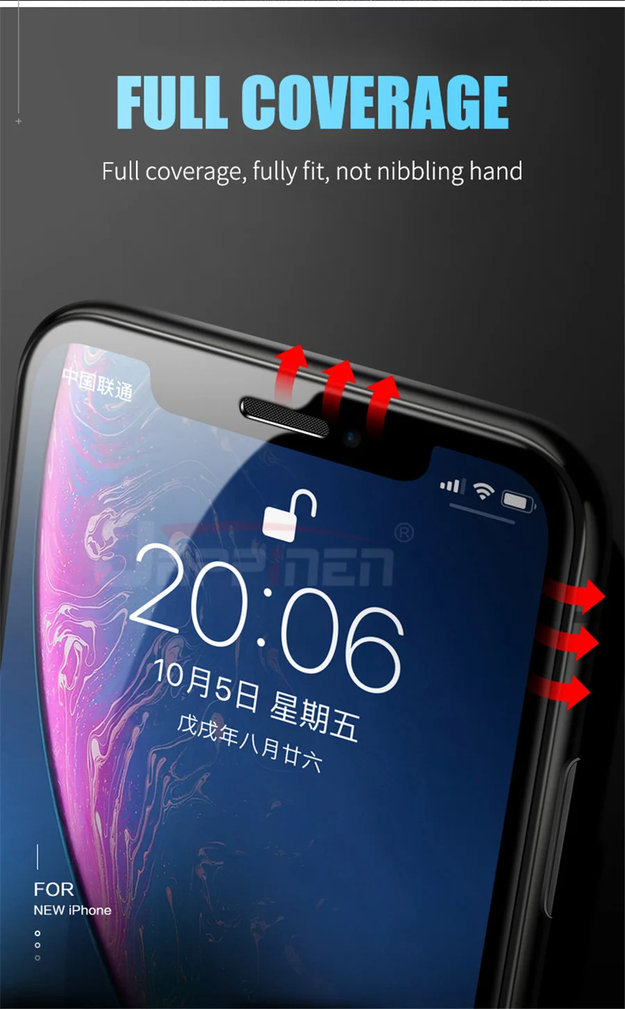 9D полный клей покрытие Мягкая Керамическая пленка для iPhone X XR XS Max Защита экрана для iPhone 8 7 6 6s Plus не закаленное стекло