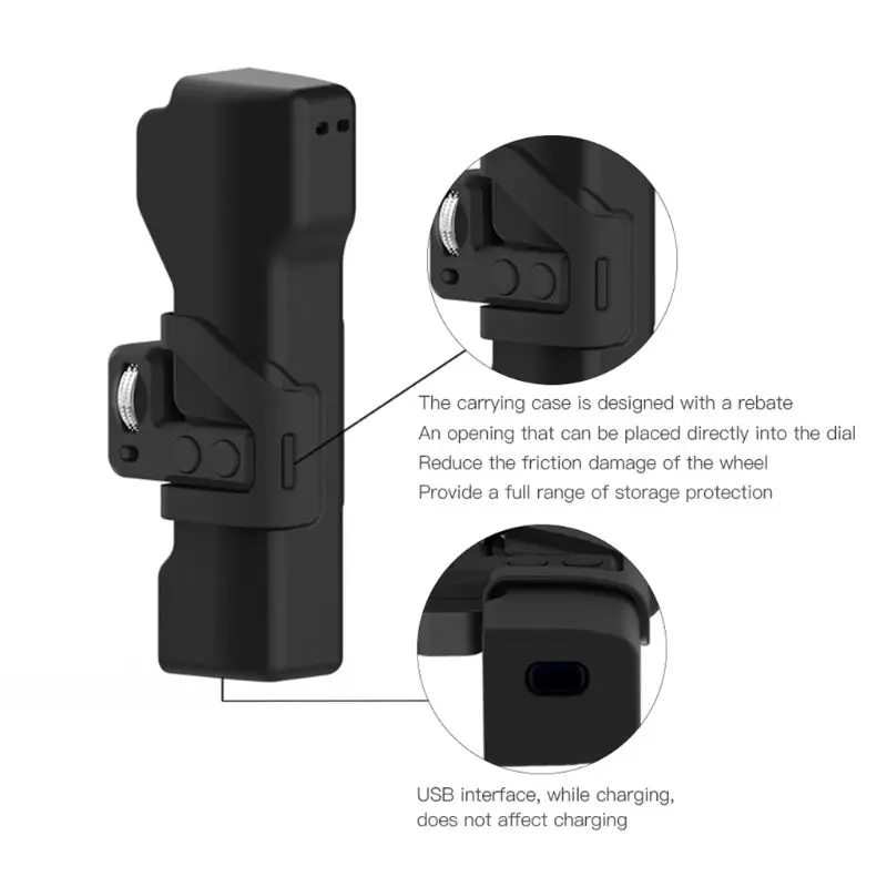 Портативный водонепроницаемый чехол для хранения с ремешком DJI OSMO Pocket Camera