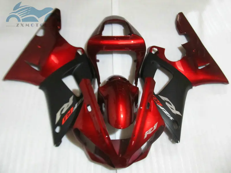 Обновленный комплект обтекателей пригодный для YAMAHA YZF R1 2000 2001 YZFR1 00 01 АБС пластик