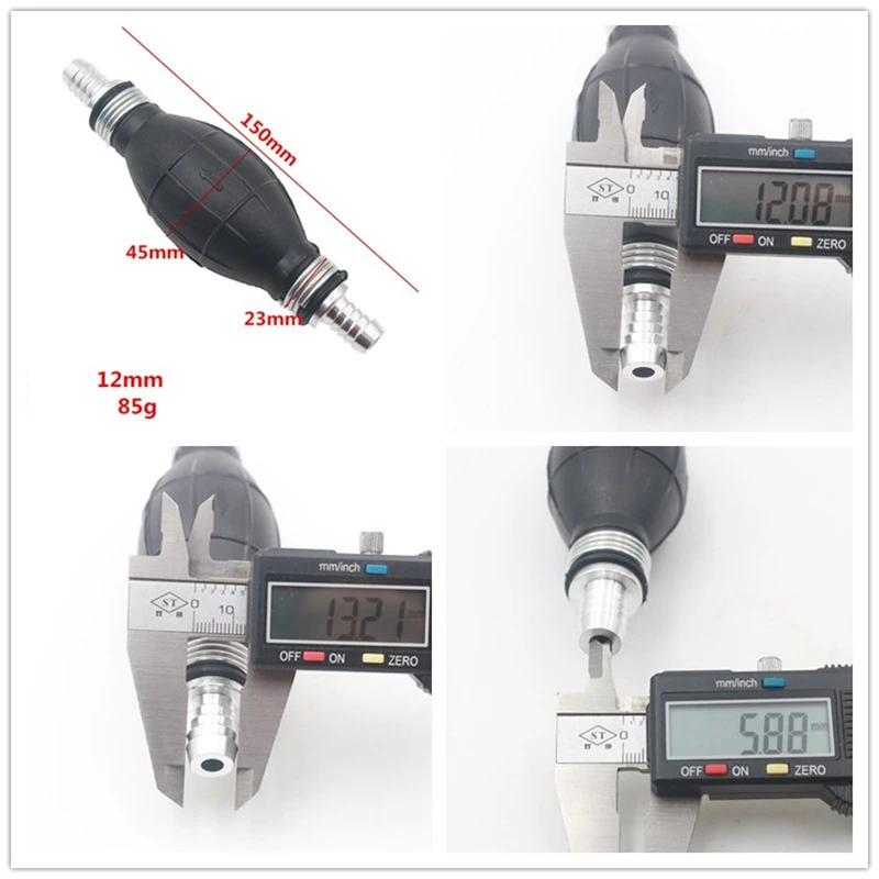 1 Piece Car Yacht Motorcycle Fuel Pump 6/8/10/12mm Option Gasoline Diesel Hand Pumping Pipe | Автомобили и мотоциклы