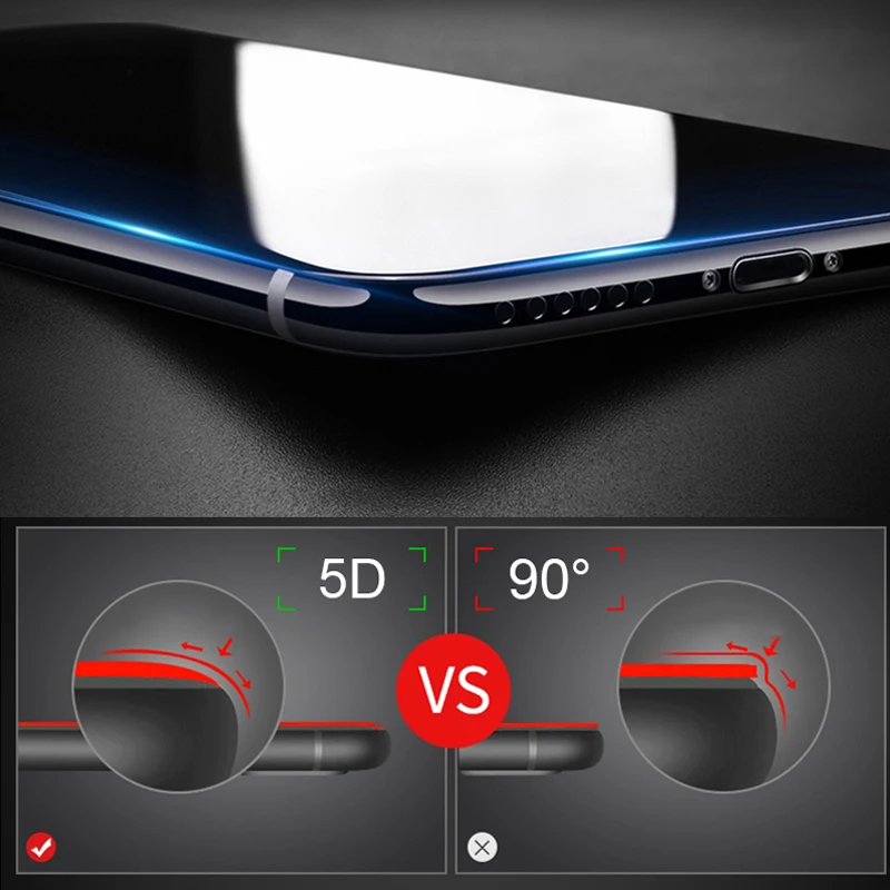 5D Защитное стекло для xiaomi mi a2 lite ksio a1 6 6x xiaomei xio 5x Защита экрана xao a 1 2 закаленное
