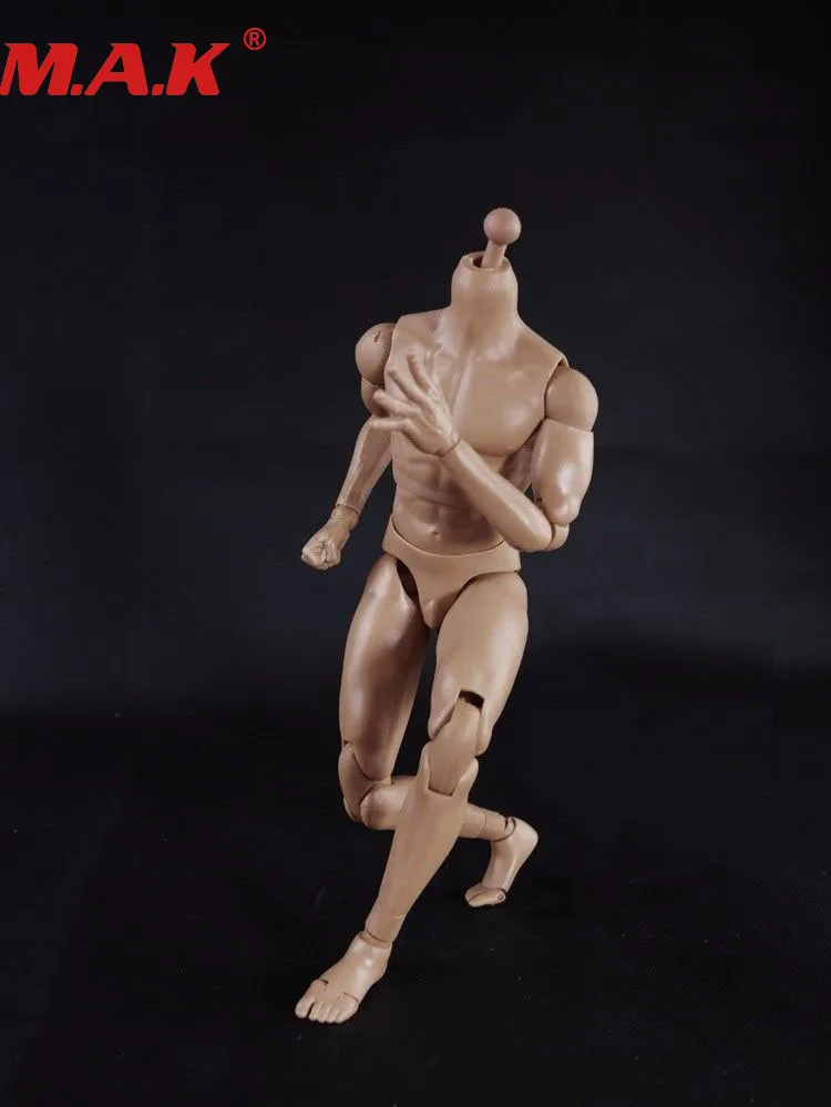 

1:6 scale nude male young boy body figure muscle man soldier model toys for 12" action figure doll accessories
