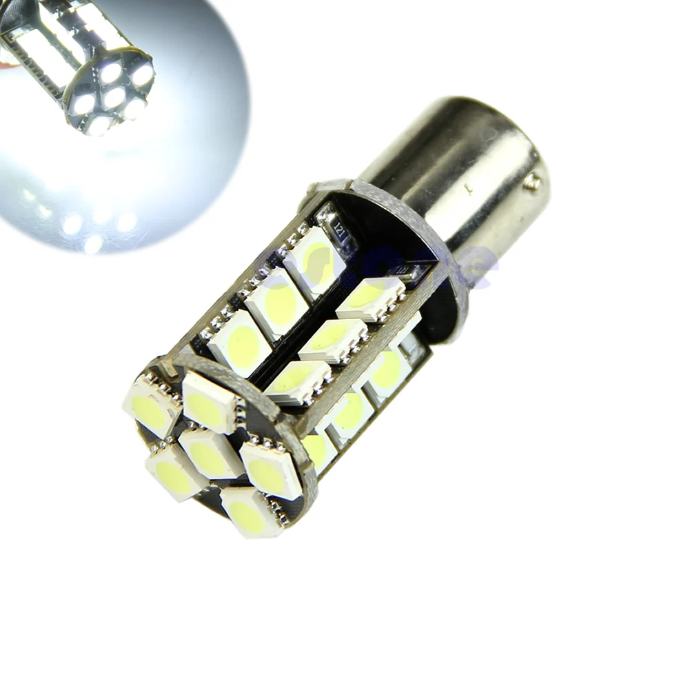Чистый Белый 1156 30 светодиодный 5050 SMD 12V автомобильный Автомобильный светильник сигнала поворота Canbus без ошибок
