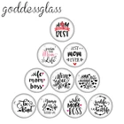 День рождения матери, день рождения, 10 шт., Смешанные Круглые фото-кабошоны 12 мм18 мм20 мм25 мм, демонстрационные изделия с плоским основанием