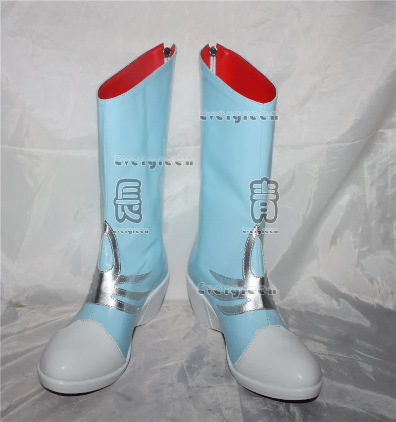 

Anime Weiss Schnee White Cosplay Shoes Women and Girl Cos Boots Shoes
