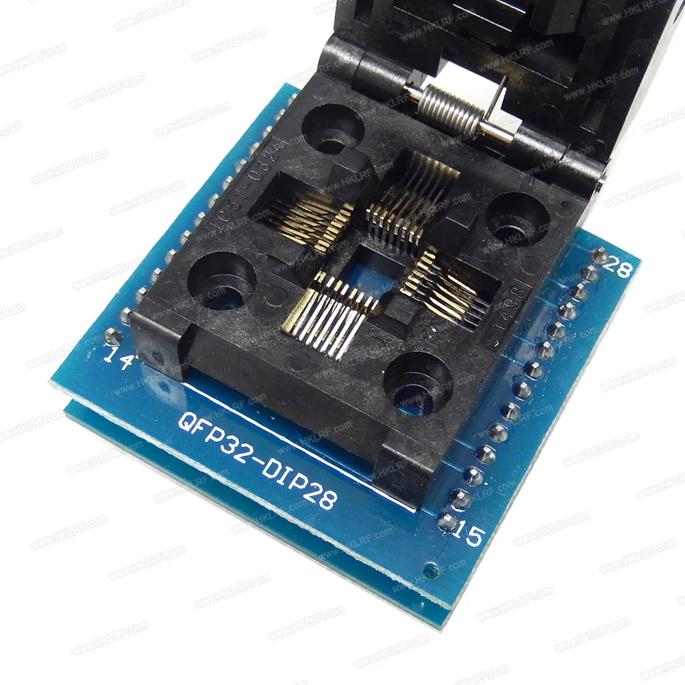 Адаптер TQFP32 QFP32 LQFP32 на DIP28 поддержка разъема ATMEGA8 серии TL866A TL866CS чип