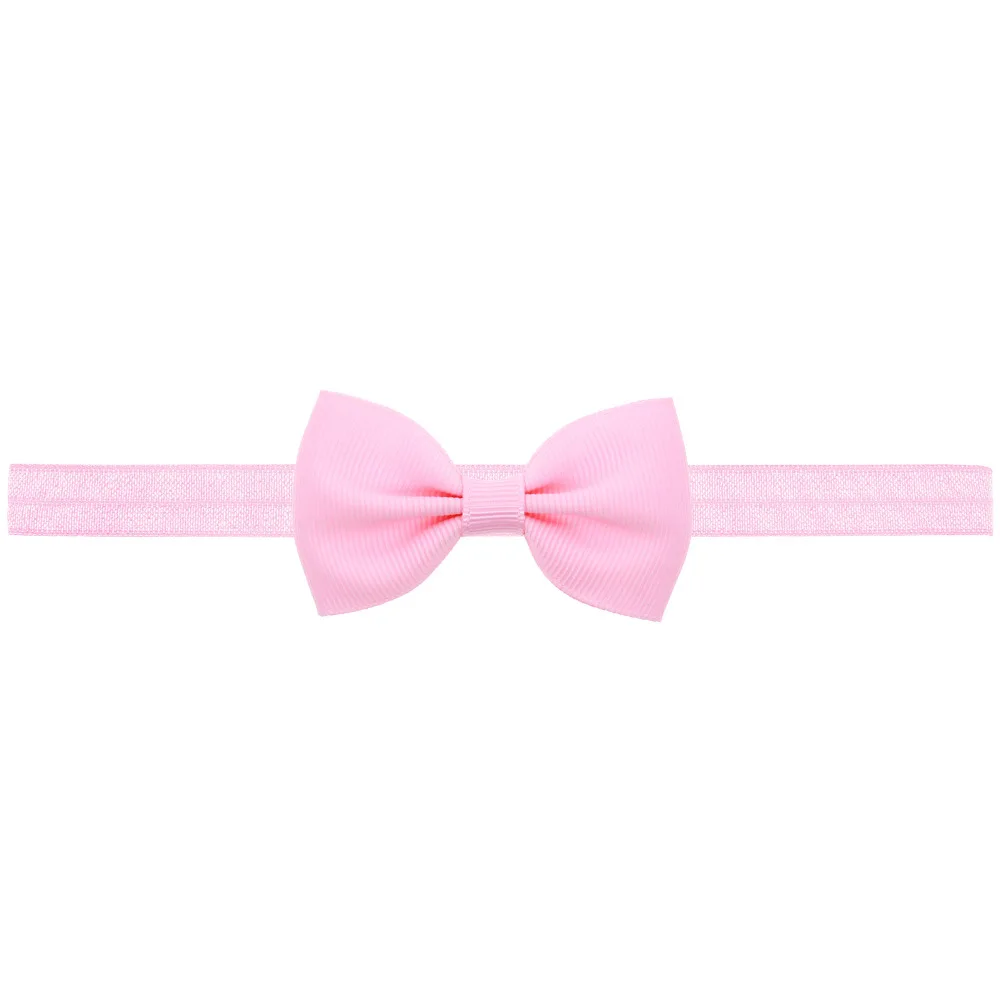 Soft Elastic Hair Bandage Tie Band Headband Ribbon Bow Turban Solid Children Newborn Kid Headwear Baby Girl Accessories Bowknot | Детская