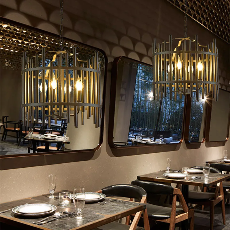 Светильник В индустриальном стиле винтажный подвесной светильник в лофт из