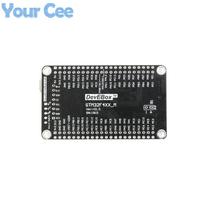 Системная плата STM32F407VET6 STM32F407VGT6 STM32 макетная STM32F407 для обучения с одним чипом