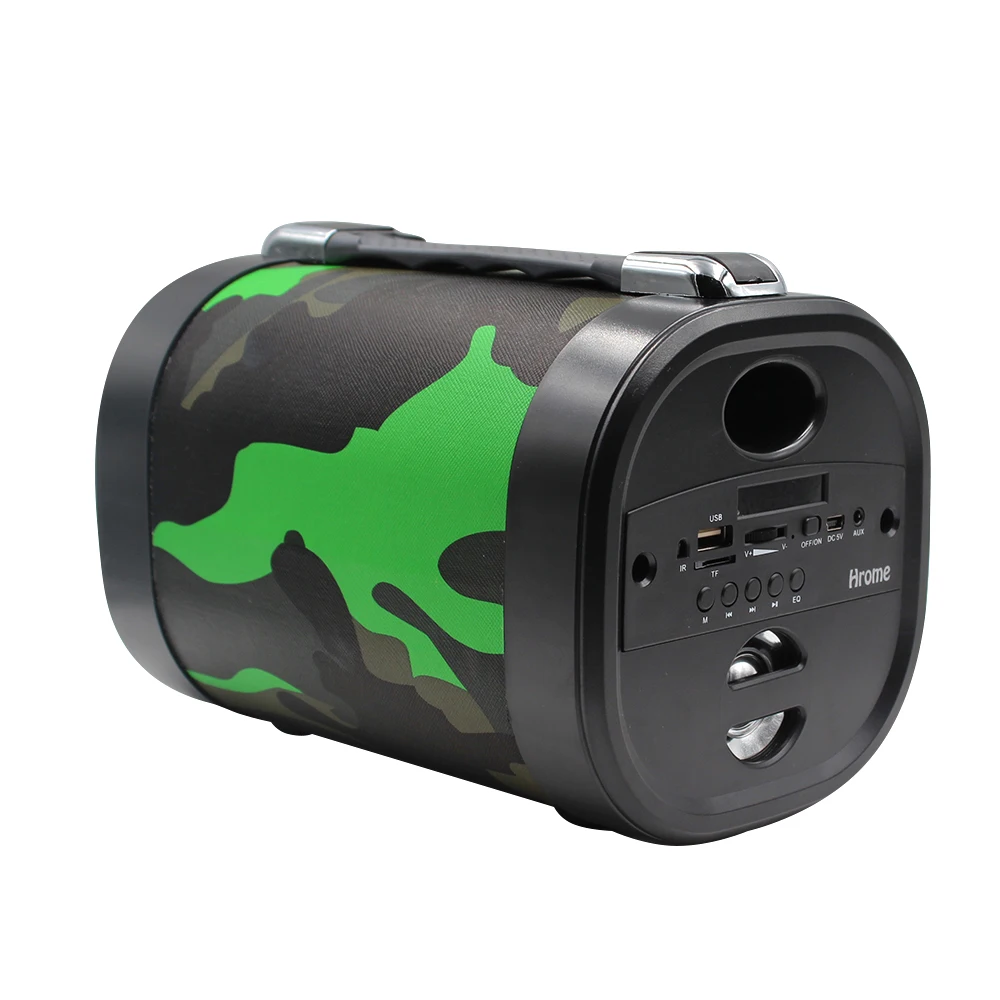 

Portable Bluetooth Speaker,10W Output Speaker for Party,FM Radio, 5-mode Playing Music,1200mAh Battery, IPX4 Waterproof, TF Slot