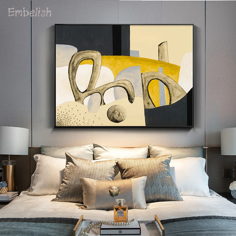 

Embelish 1 Pieces Large Wall Art Posters For Living Room Abstract HD Print Canvas Paintings Modern Home Decor Bedroom Pictures