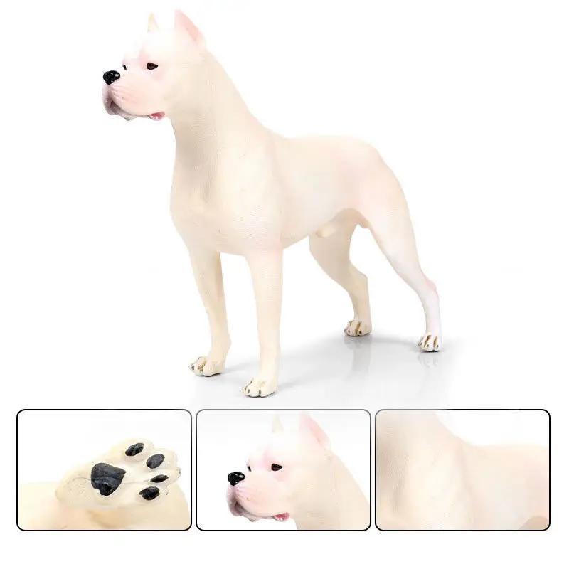 1 шт. Hunter Dogo Argentinos Dog Pet фигурка животного модель коллекционные игрушки для