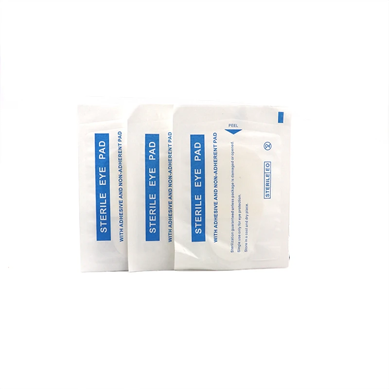 

30Bags/Lot Sterile Medical Eye Patch first aid supplies Postoperative Stickers Dressing Pads Nonwowen Eye Pad Eyes Surgery