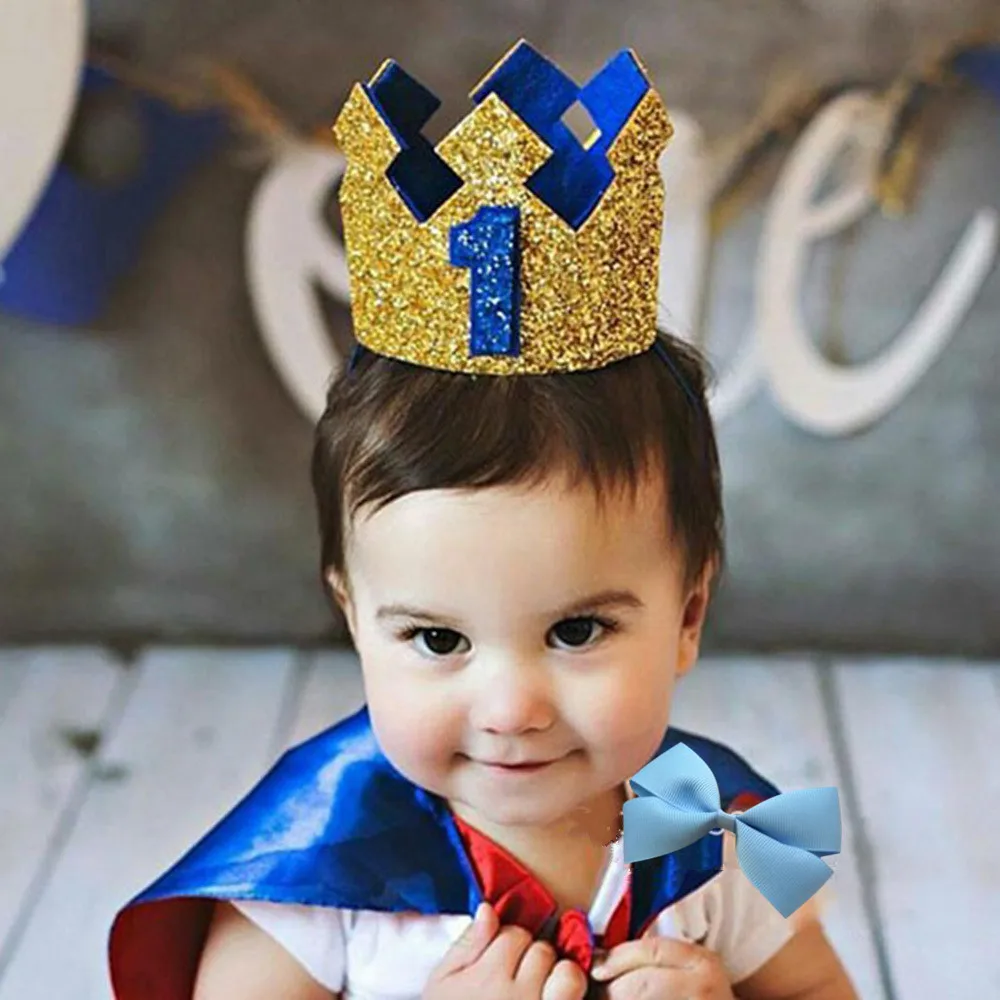 

Шапочка для мальчика, 1, 2, 3 лет, с блестками